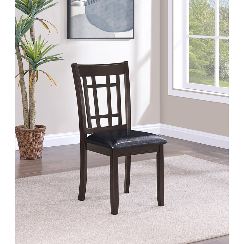 Coaster Furniture Lavon 102672 Wood Dining Side Chair - Espresso (Set of 2) IMAGE 9