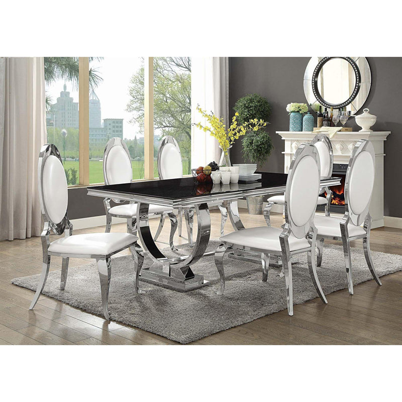 Coaster Furniture Antoine 107871 7 pc Dining Set IMAGE 1