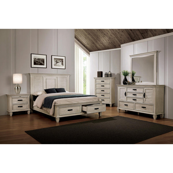 Coaster Furniture Franco 205331Q 7 pc Queen Panel Bedroom Set IMAGE 1