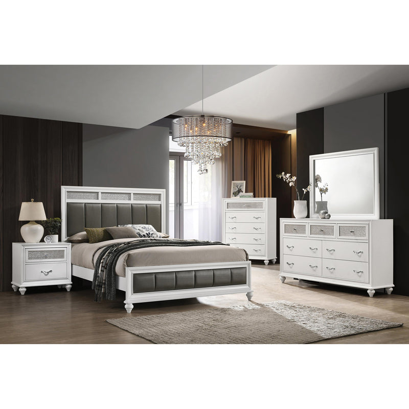 Coaster Furniture Barzini 205891KE 7 pc King Panel Bedroom Set IMAGE 1