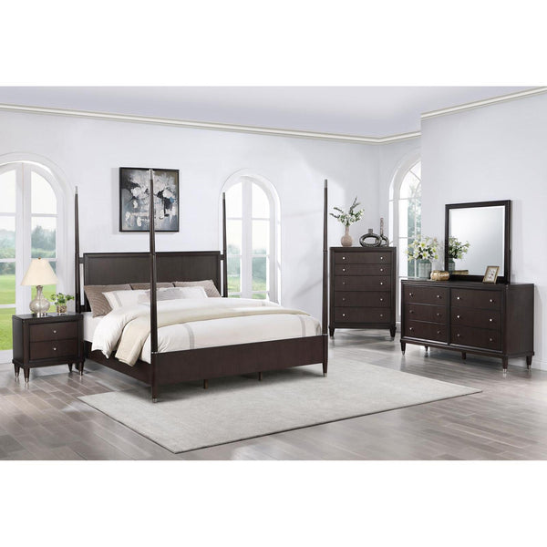 Coaster Furniture Emberlyn 223061KE-S5 7 pc King Poster Bedroom Set IMAGE 1