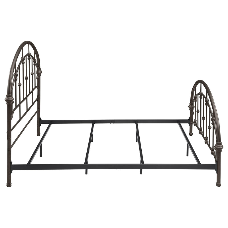 Coaster Furniture Rowan 300407KE Metal Eastern King Open Frame Bed - Dark Bronze IMAGE 7