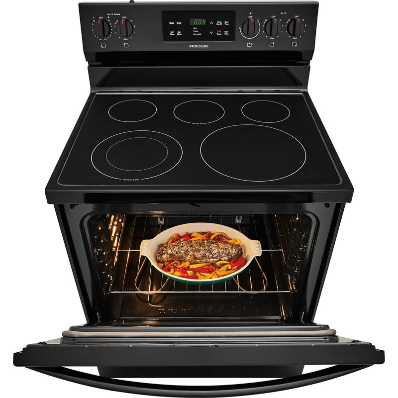 Frigidaire 30-inch Freestanding Electric Range with SpaceWise® Expandable Elements FFEF3054TB IMAGE 7