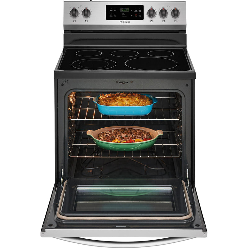 Frigidaire 30-inch Freestanding Electric Range FFEF3054TS IMAGE 5