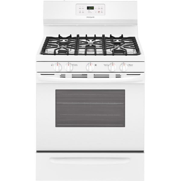 Frigidaire 30-inch Freestanding Gas Range FFGF3054TW IMAGE 1