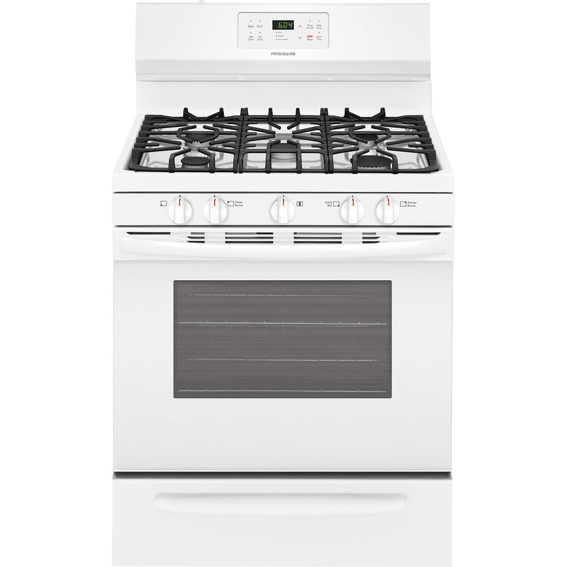 Frigidaire 30-inch Freestanding Gas Range FFGF3054TW IMAGE 1