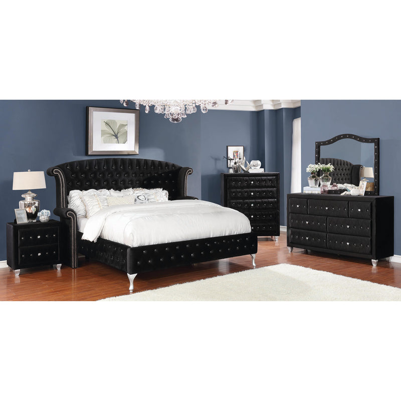 Coaster Furniture Deanna Queen Upholstered Platform Bed 206101Q IMAGE 6