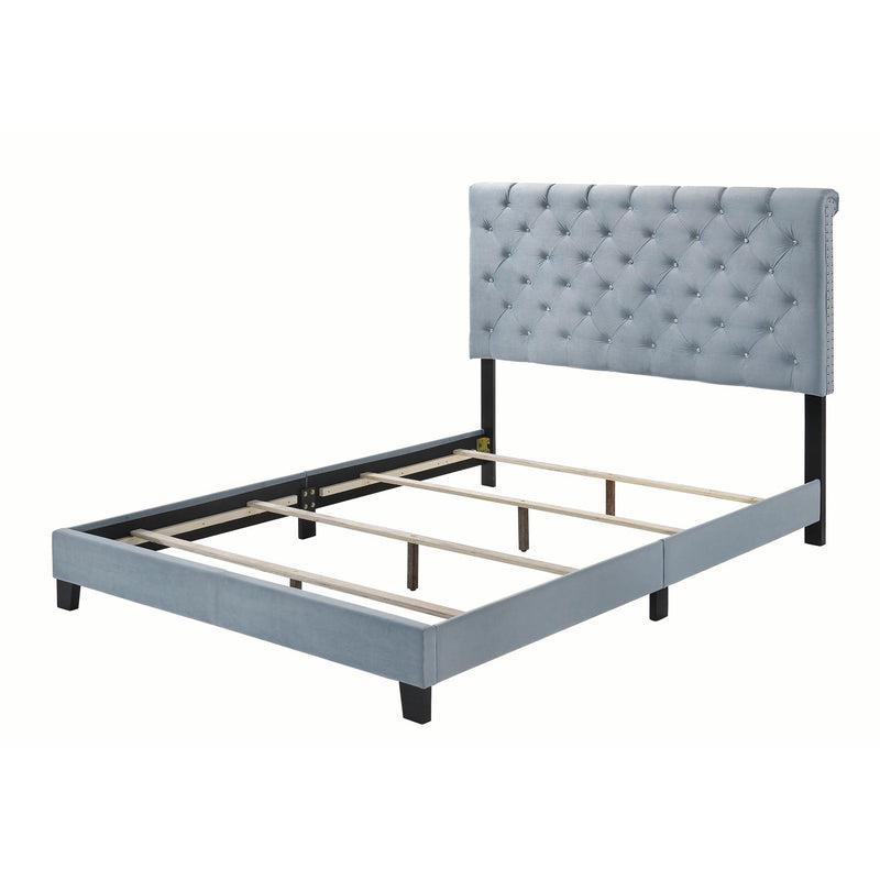 Coaster Furniture Warner King Upholstered Platform Bed 310041KE IMAGE 2