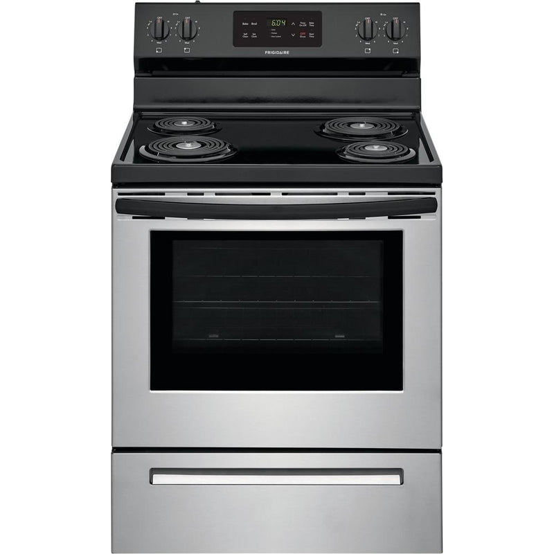 Frigidaire 30-inch Freestanding Electric Range with Ready-Select® Controls FFEF3016VS IMAGE 1