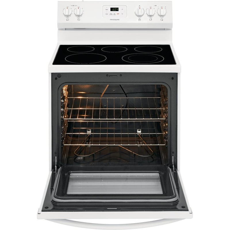 Frigidaire 30-inch Freestanding Electric Range with Even Baking Technology FCRE3052AW IMAGE 6