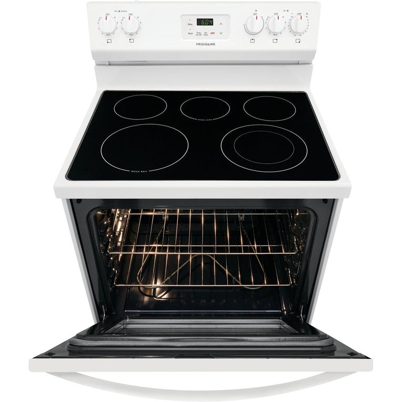 Frigidaire 30-inch Freestanding Electric Range with Even Baking Technology FCRE3052AW IMAGE 7