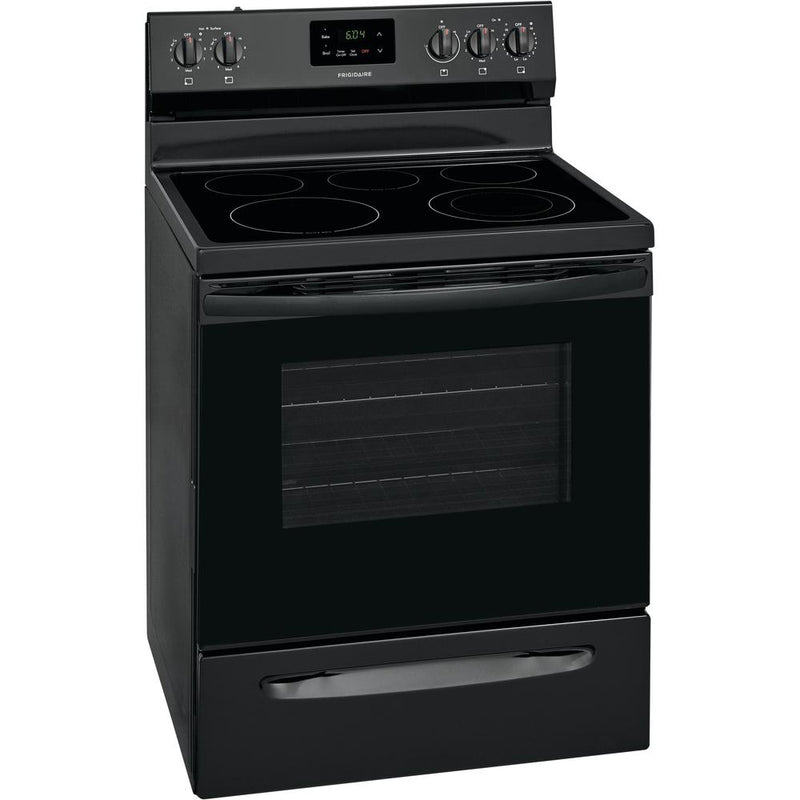 Frigidaire 30-inch Freestanding Electric Range with Even Baking Technology FCRE3052AB IMAGE 2