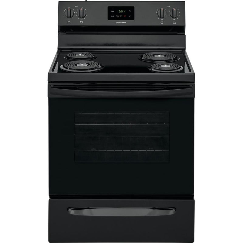 Frigidaire 30-inch Freestanding Electric Range with Even Baking Technology FCRC3012AB IMAGE 1