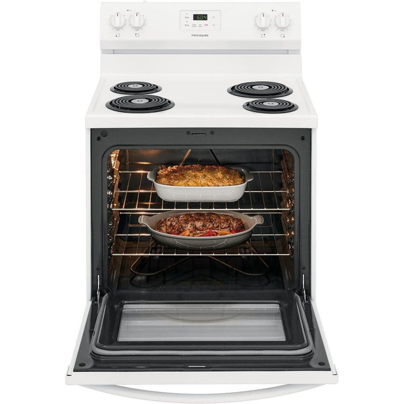 Frigidaire 30-inch Freestanding Electric Range with Even Baking Technology FCRC3012AW IMAGE 8