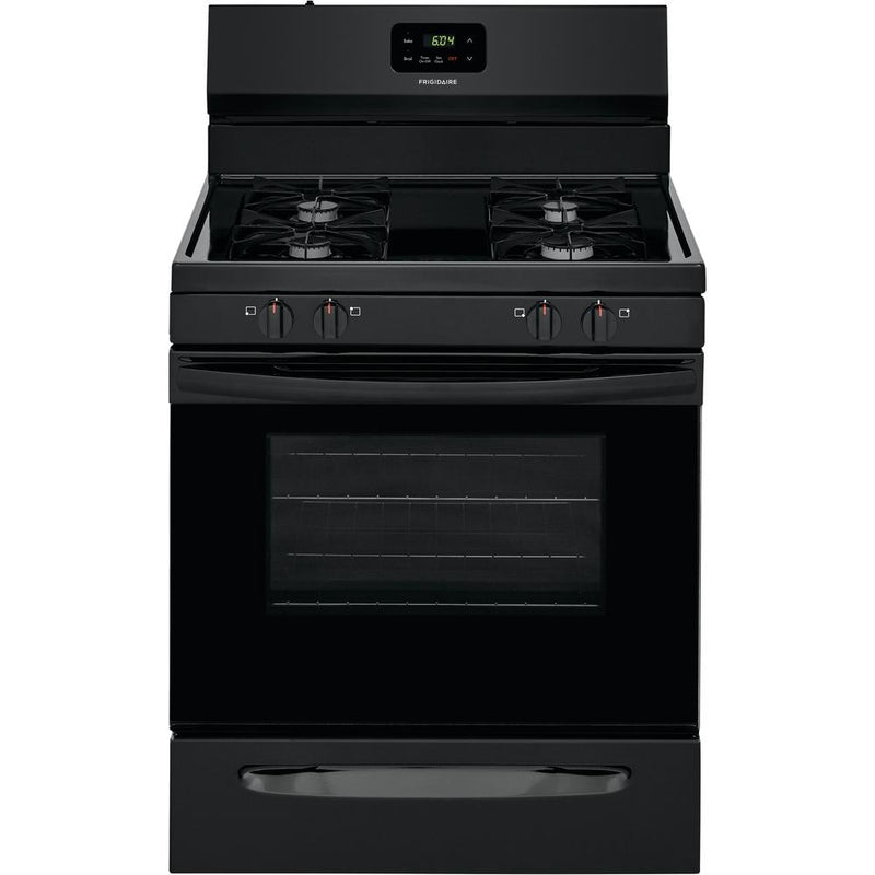 Frigidaire 30-inch Freestanding Gas Range with Even Baking Technology FCRG3015AB IMAGE 1