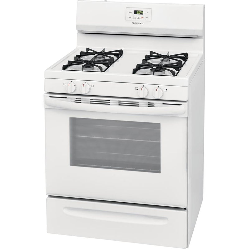 Frigidaire 30-inch Freestanding Gas Range with Even Baking Technology FCRG3015AW IMAGE 3