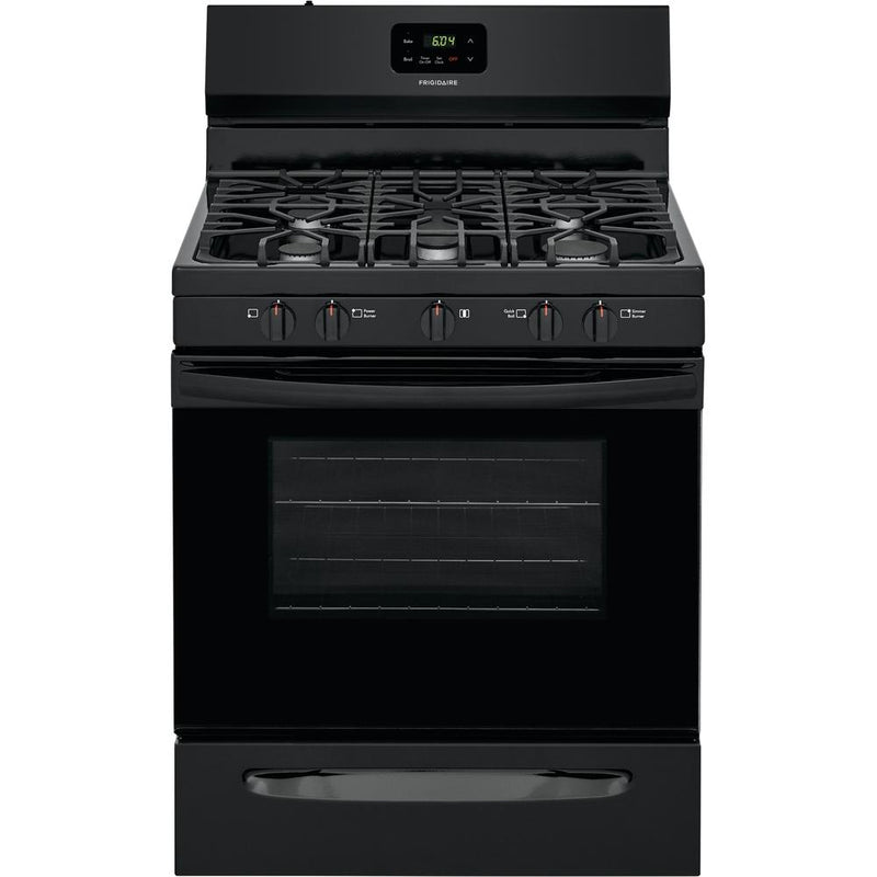 Frigidaire 30-inch Freestanding Gas Range with Even Baking Technology FCRG3052AB IMAGE 1