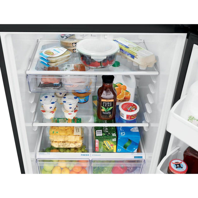 Frigidaire 30-inch, 18.3 cu.ft. Freestanding Top Freezer Refrigerator FFTR1835VB IMAGE 7