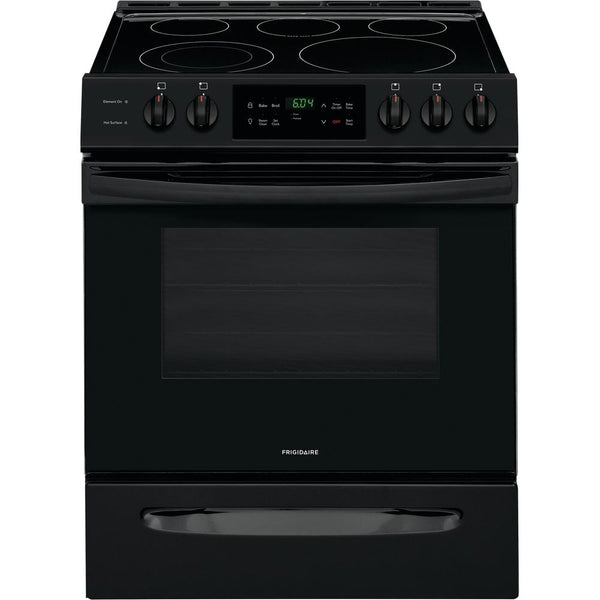 Frigidaire 30-inch Freestanding Electric Range with Ready-Select® Controls FFEH3054UB IMAGE 1