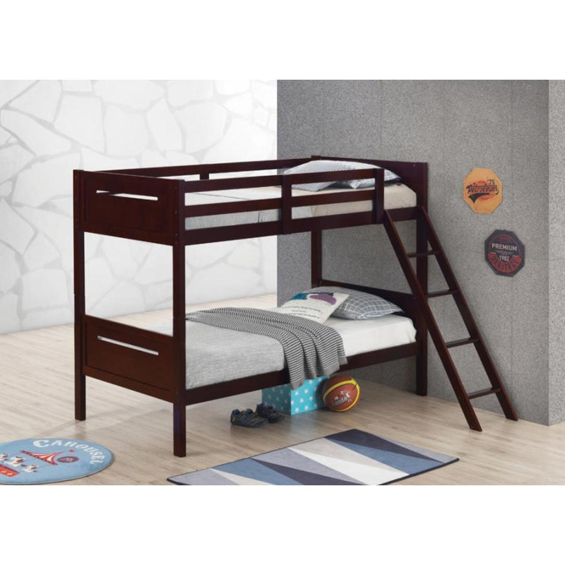 Coaster Furniture Littletown 405051BRN Twin over Twin Bunk Bed IMAGE 5