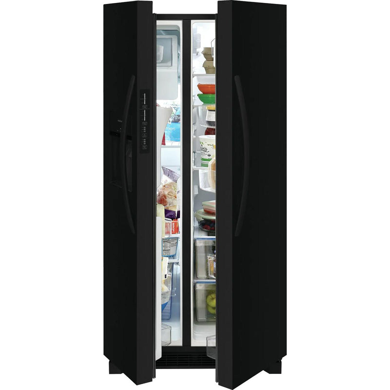 Frigidaire 33-inch, 22.2 cu.ft. Freestanding Side-by-Side Refrigerator with Ice and Water Dispensing System FRSS2323AB IMAGE 5