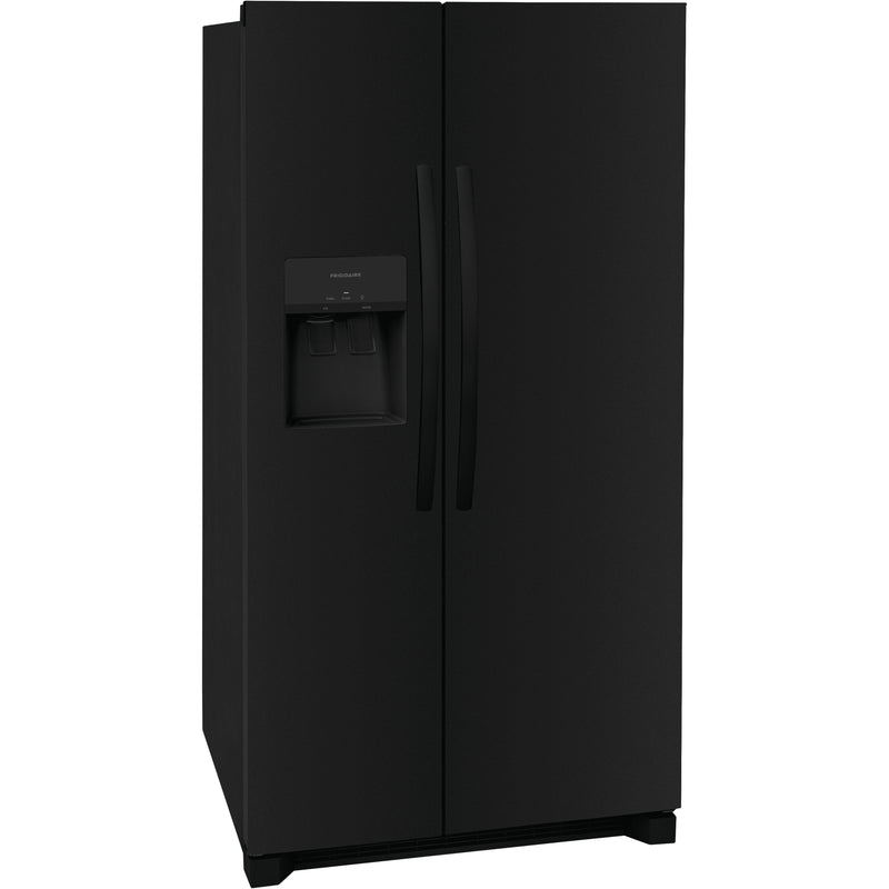 Frigidaire 36-inch, 25.6 cu.ft. Freestanding Side-by-Side Refrigerator with Ice and Water Dispensing System FRSS2623AB IMAGE 5