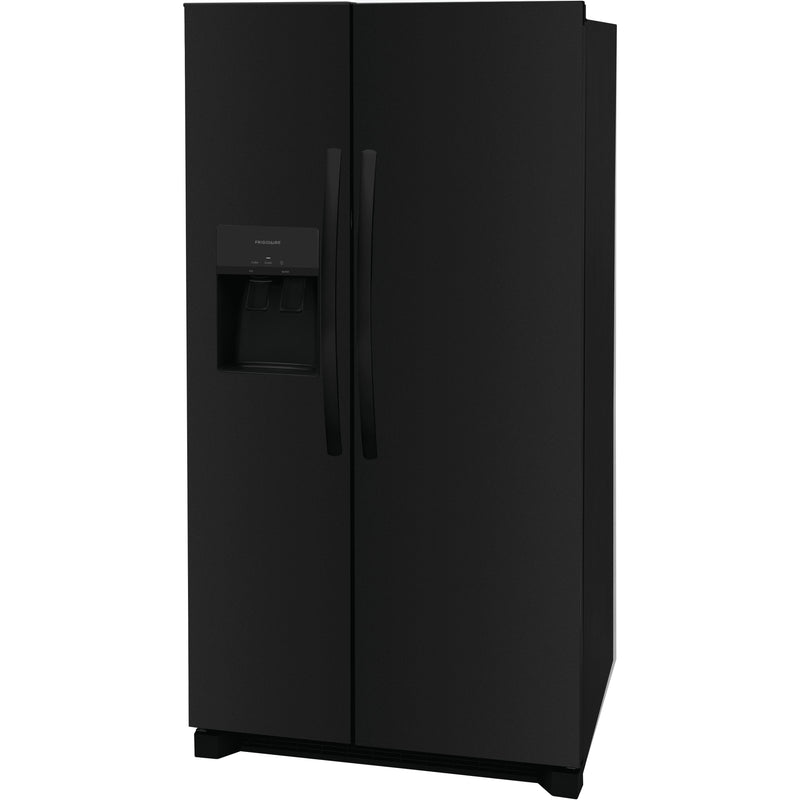 Frigidaire 36-inch, 25.6 cu.ft. Freestanding Side-by-Side Refrigerator with Ice and Water Dispensing System FRSS2623AB IMAGE 6