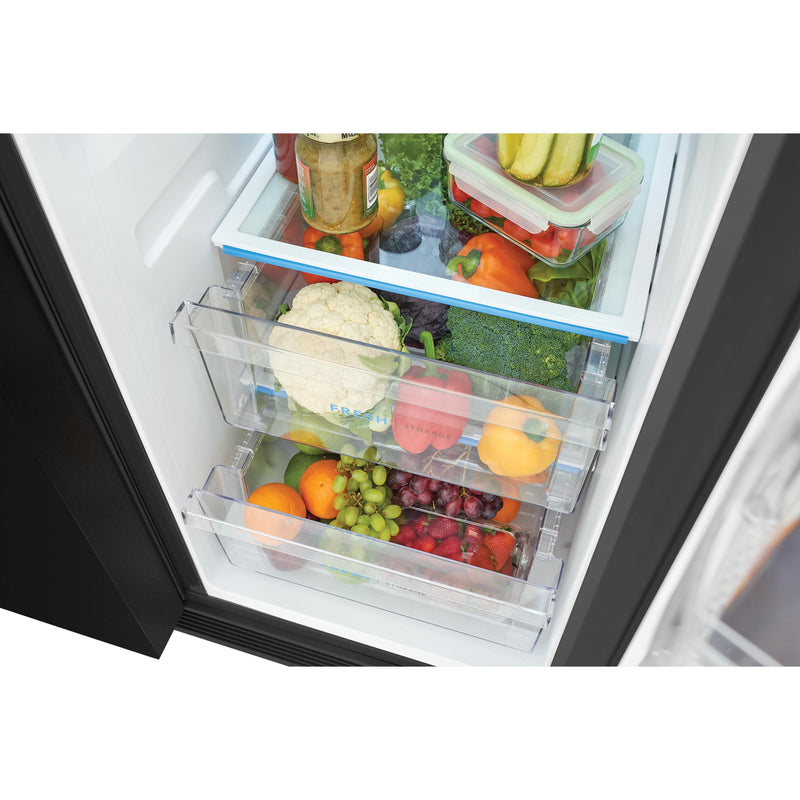 Frigidaire 36-inch, 25.6 cu.ft. Freestanding Side-by-Side Refrigerator with Ice and Water Dispensing System FRSS2623AB IMAGE 9