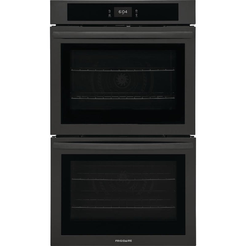 Frigidaire 30-inch Double Electric Wall Oven with Fan Convection FCWD3027AB IMAGE 1