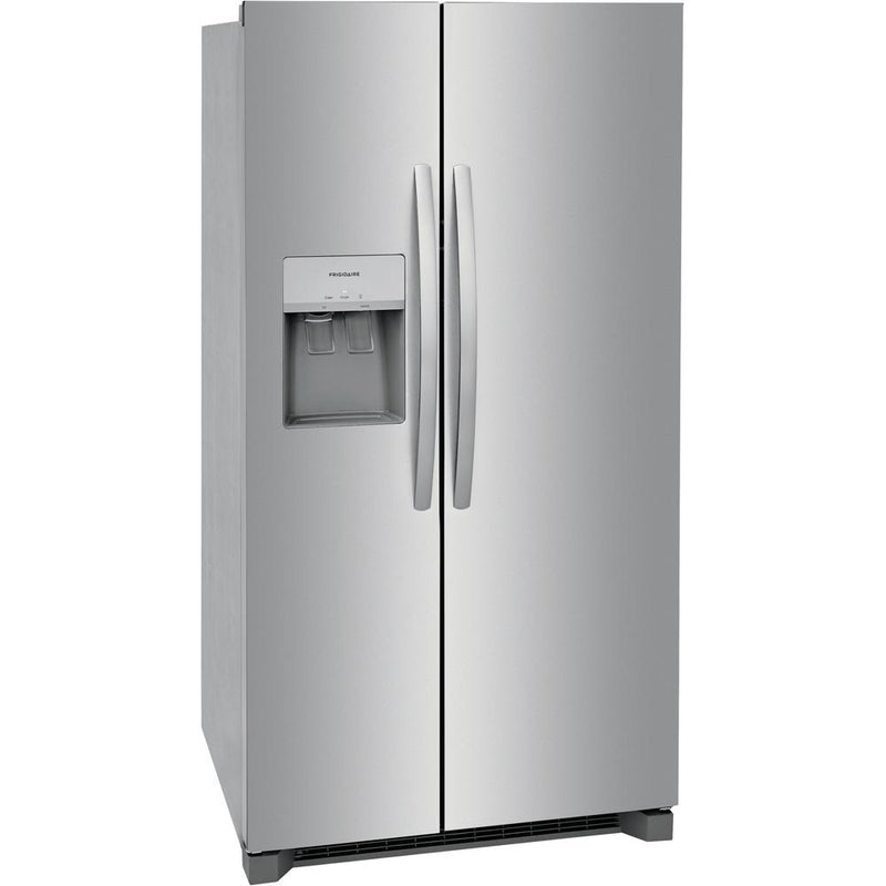 Frigidaire 36-inch, 25.6 cu.ft. Freestanding Side-by-Side Refrigerator with Water and Ice Dispensing System FRSS2633AS IMAGE 14