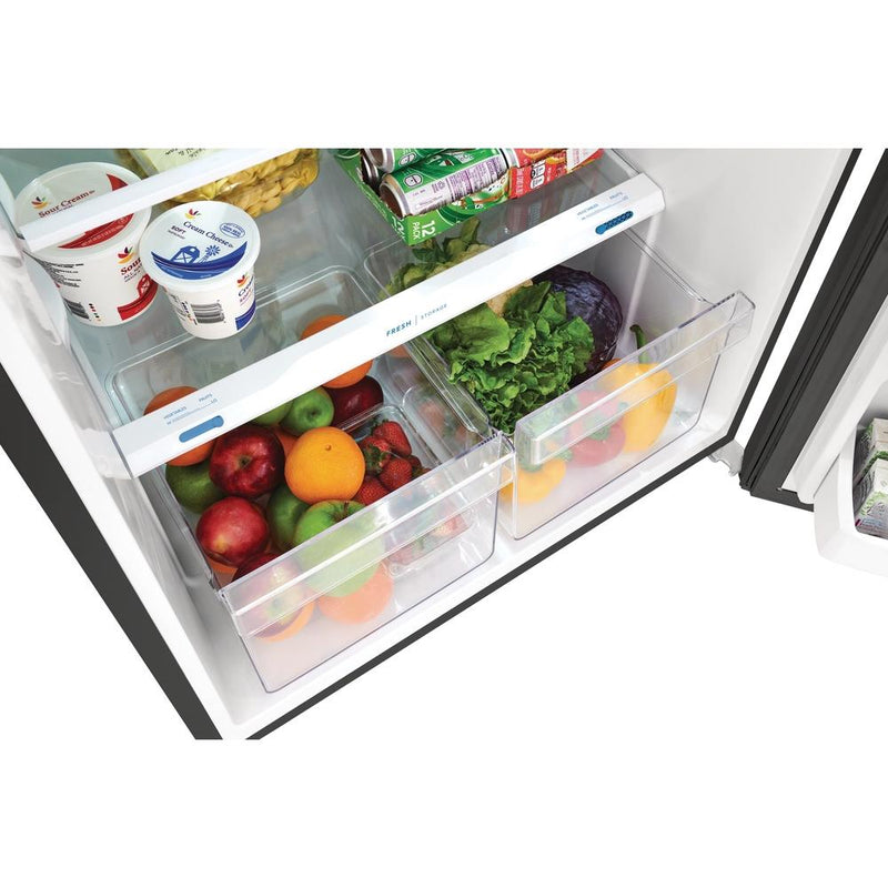 Frigidaire 28-inch, 17.6 cu.ft. Freestanding Top Freezer Refrigerator with LED Lighting FFHT1822UB IMAGE 7