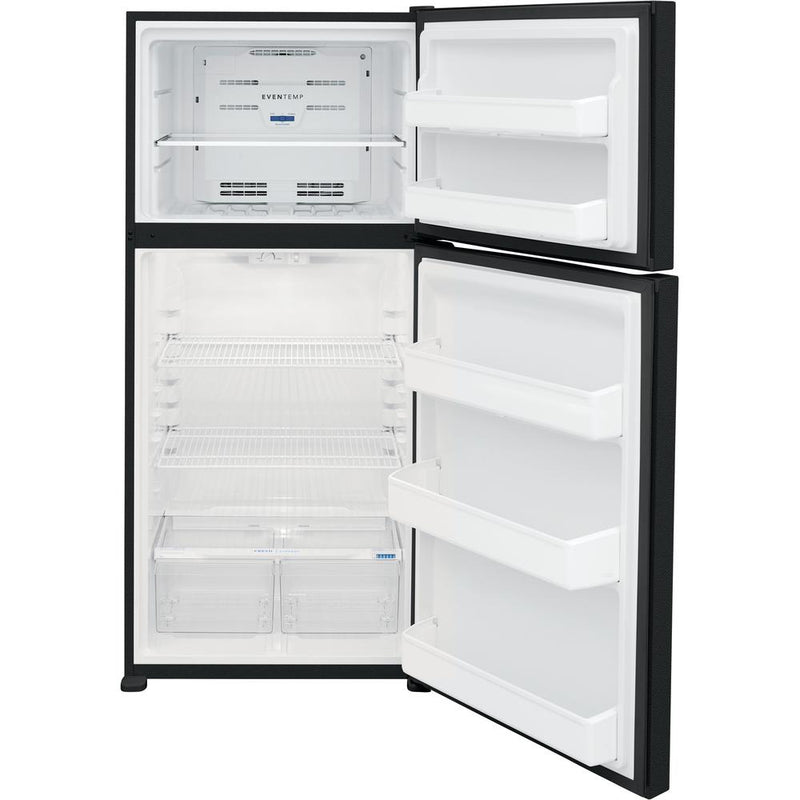 Frigidaire 30-inch, 18.3 cu.ft. Freestanding Top Freezer Refrigerator with LED Lighting FFTR1814WB IMAGE 4