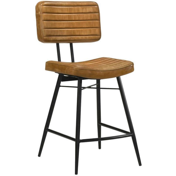 Coaster Furniture Partridge 110649 Upholstered Counter Height Stools with Footrest IMAGE 1