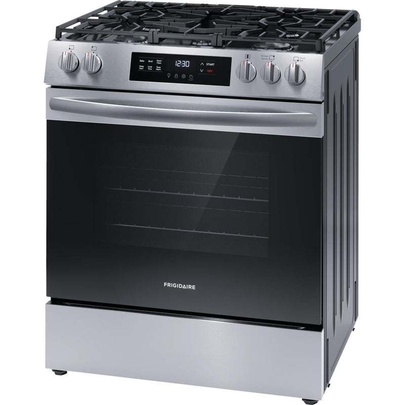 Frigidaire 30-inch Freestanding Gas Range FCFG3062AS IMAGE 5