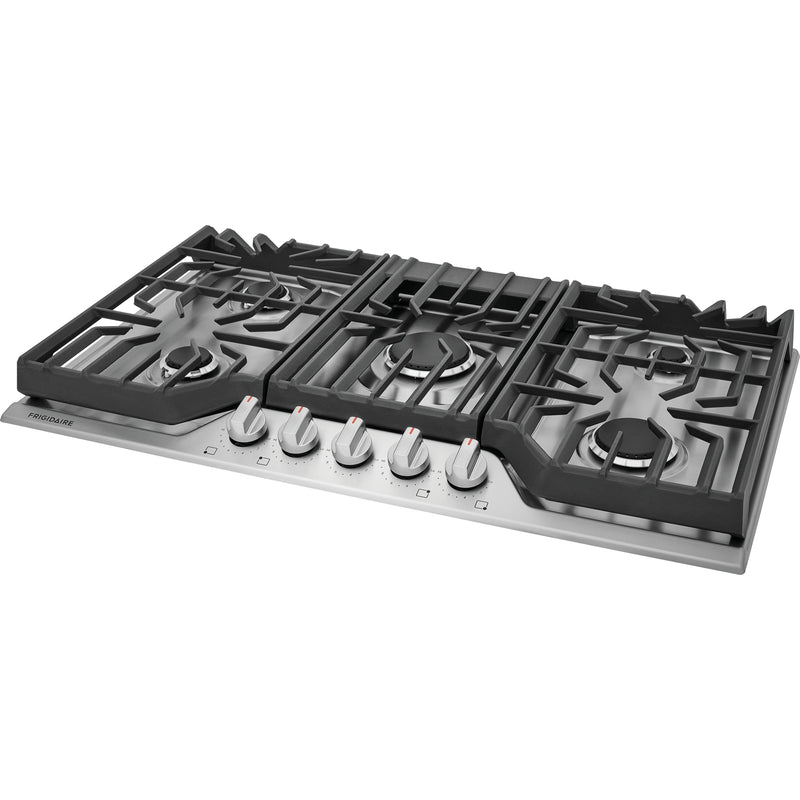 Frigidaire 36-inch Built-In Gas Cooktop FCCG3627AS IMAGE 2