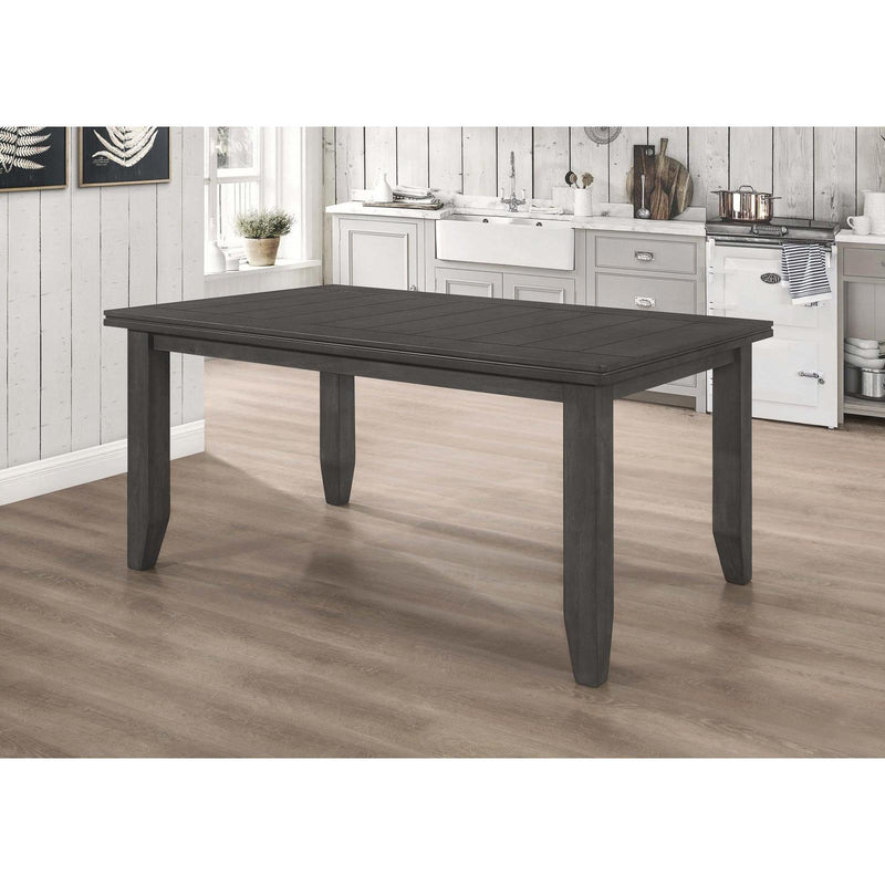 Coaster Furniture Dalila Dining Table 102721GRY IMAGE 6