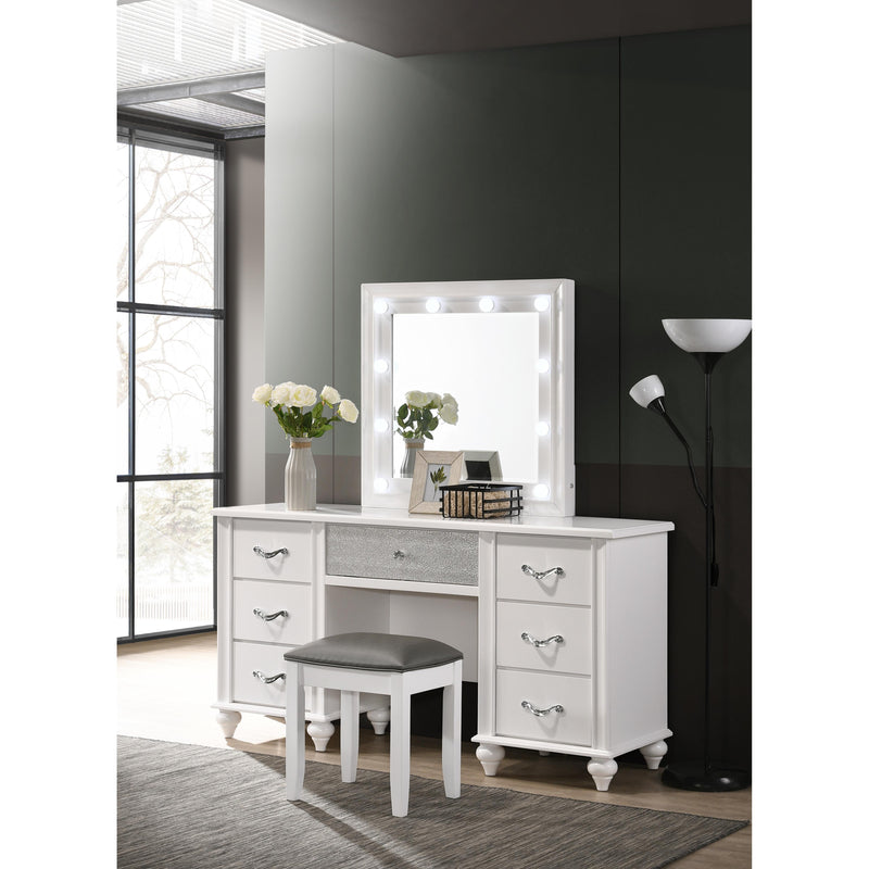 Coaster Furniture Barzini 7-Drawer Vanity Set 205897 IMAGE 2