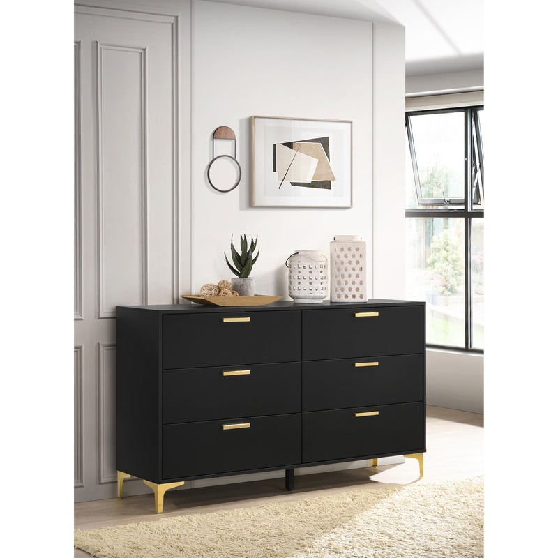 Coaster Furniture Kendall 6-Drawer Dresser 224453 IMAGE 7