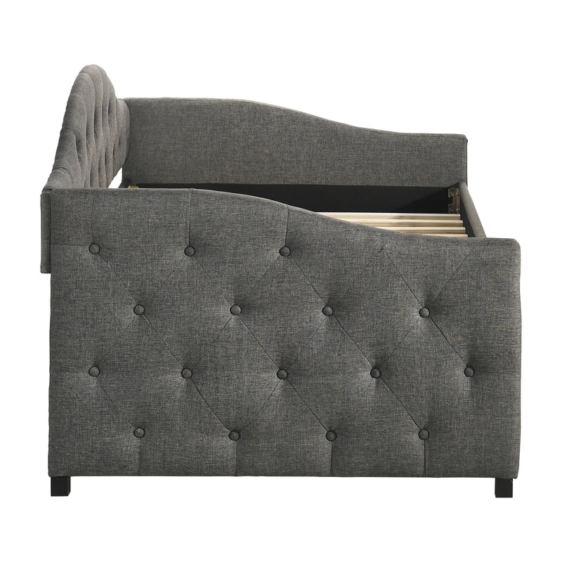 Coaster Furniture Sadie 300638 Upholstered Twin Daybed with Trundle - Grey IMAGE 5