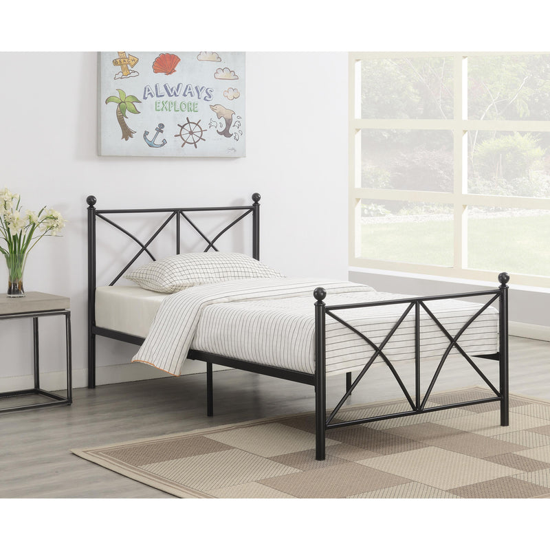 Coaster Furniture Hart 422755F Metal Platform Bed IMAGE 2