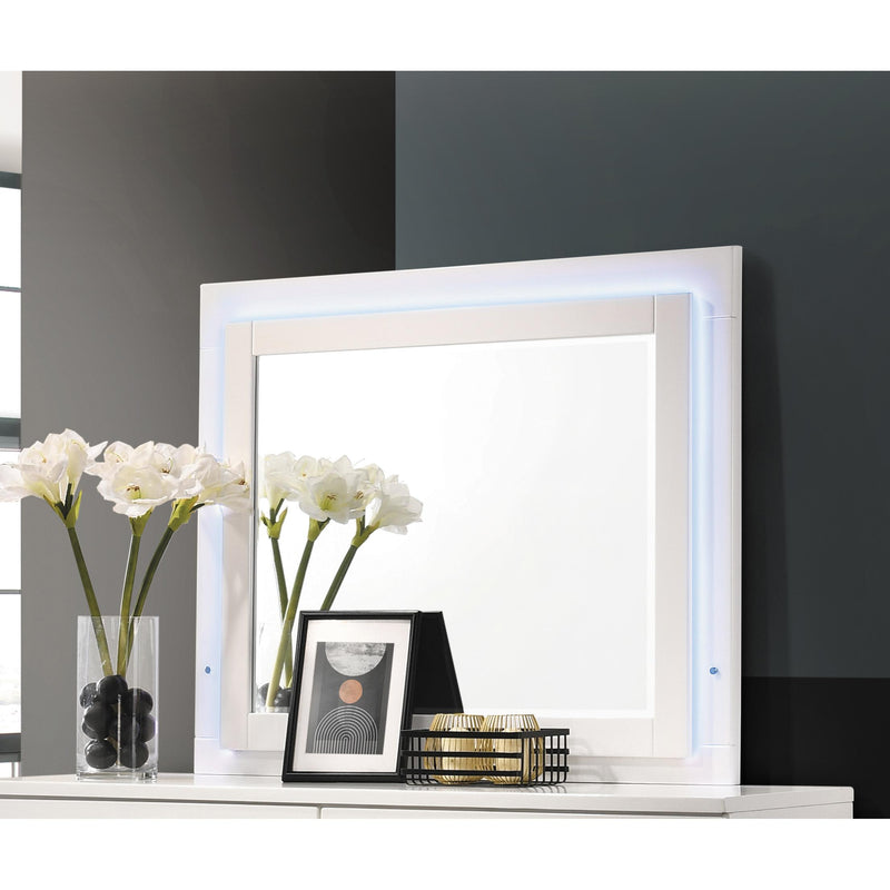 Coaster Furniture Felicity Dresser Mirror 203504LED IMAGE 2