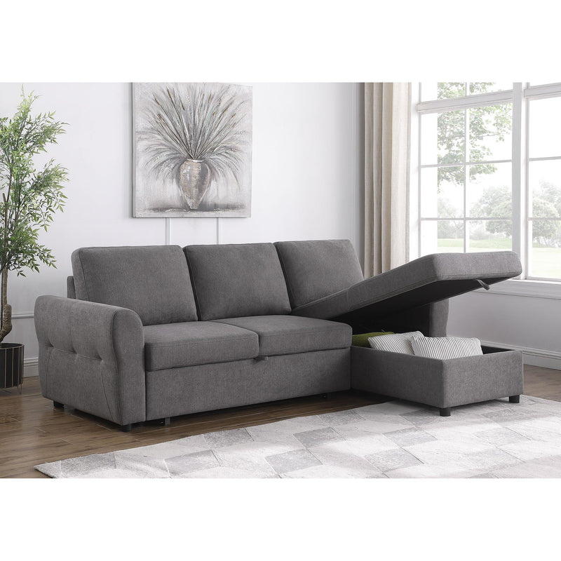 Coaster Furniture Samantha Fabric Sleeper Sectional 511088 IMAGE 3