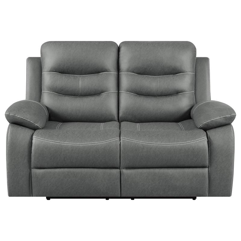 Coaster Furniture Nova Reclining Fabric Loveseat 602532 IMAGE 5