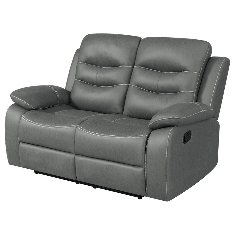 Coaster Furniture Nova Reclining Fabric Loveseat 602532 IMAGE 6