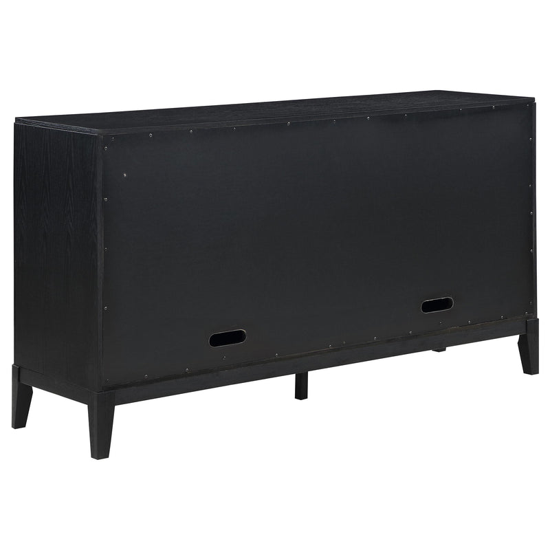 Coaster Furniture Brookmead 108235 2-Drawer Sideboard Buffet with Storage Cabinet - Black IMAGE 7