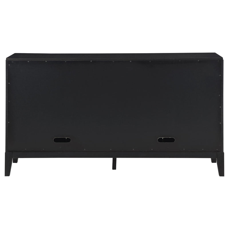 Coaster Furniture Brookmead 108235 2-Drawer Sideboard Buffet with Storage Cabinet - Black IMAGE 8