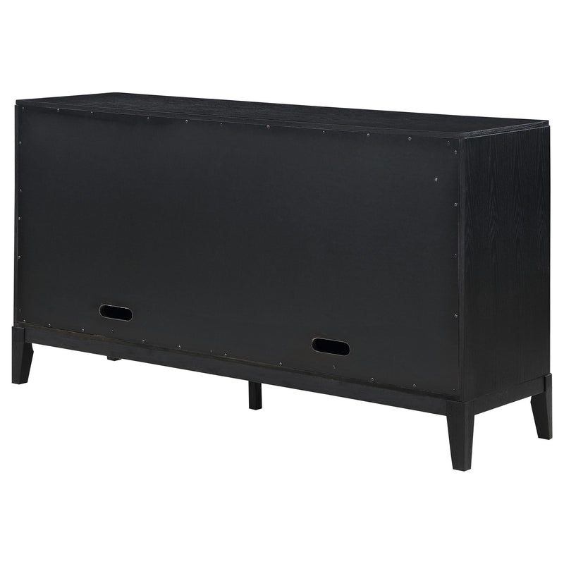 Coaster Furniture Brookmead 108235 2-Drawer Sideboard Buffet with Storage Cabinet - Black IMAGE 9