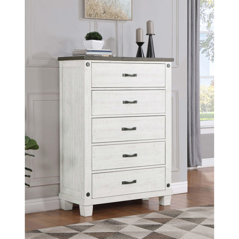 Coaster Furniture Lilith 5-Drawer Chest 224475 IMAGE 2