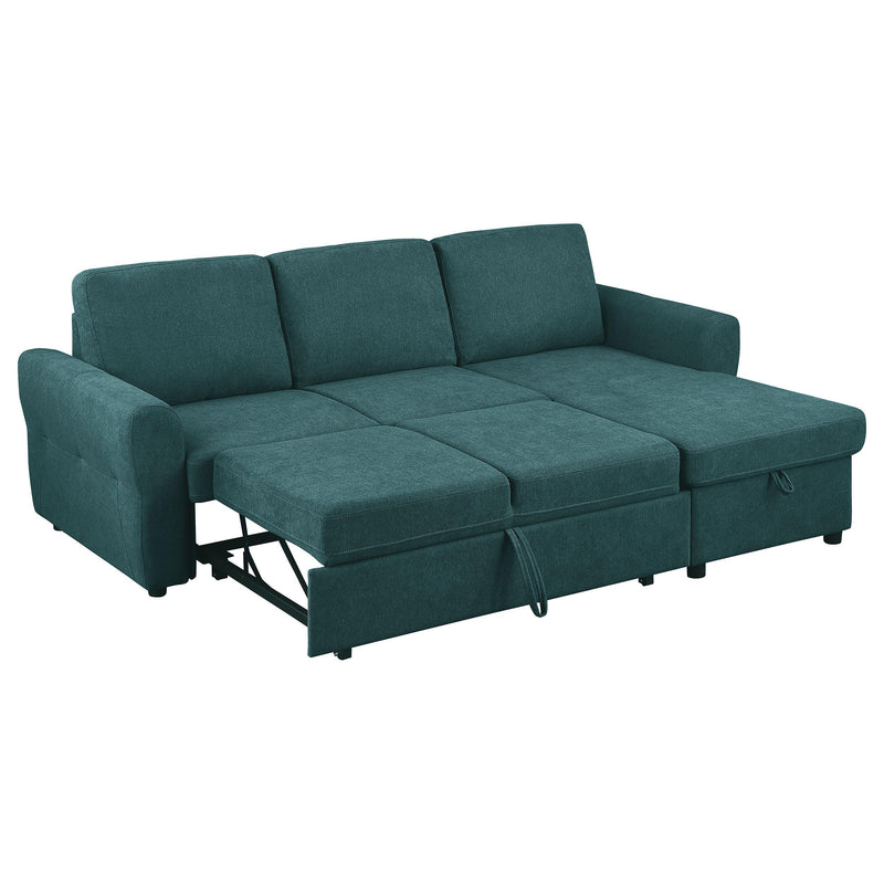 Coaster Furniture Samantha Fabric Sleeper Sectional 511087 IMAGE 5