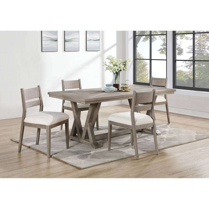 Coaster Furniture Cornelia Dining Table with Trestle Base 107441 IMAGE 2